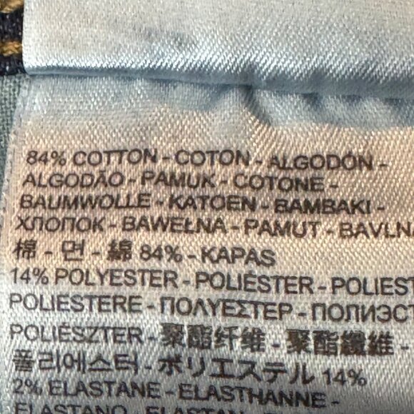 Levis Womens Perfectly Slimming 512 Bootcut Jeans Sz 14 32X32 - Picture 9 of 11